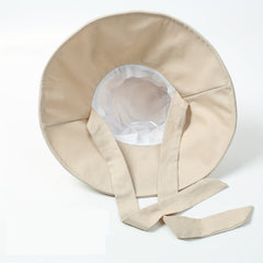 Wide Brim Casual Bucket Hat UV Protection Fisherman Cap For Women