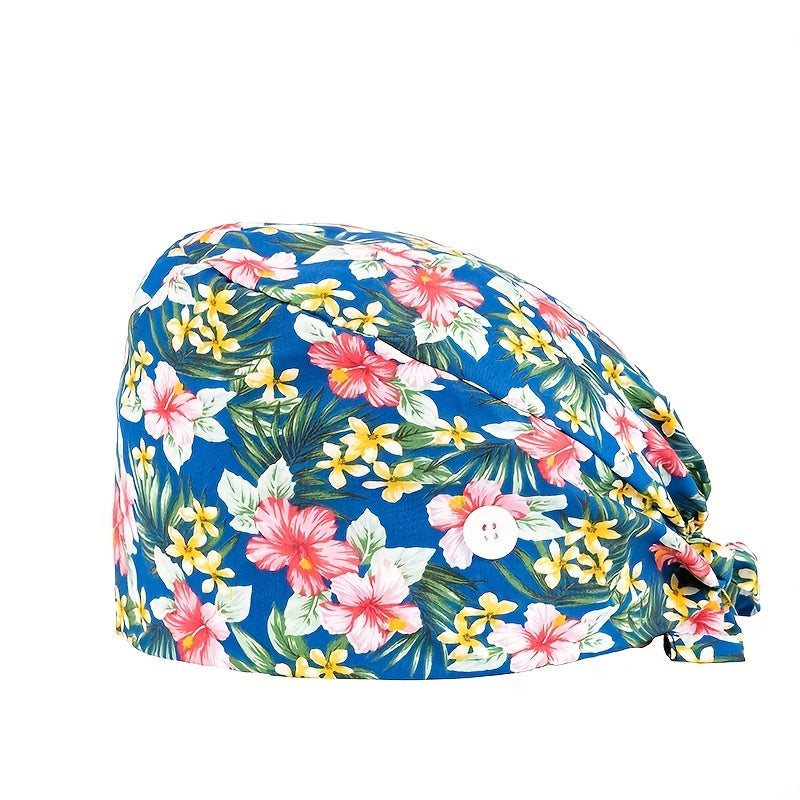 Cartoon Adjustable Work Cap For Women Animal Printed Working Hat