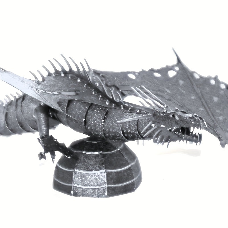 Dragon Stainless Steel DIY 3D Metal Puzzle Toy