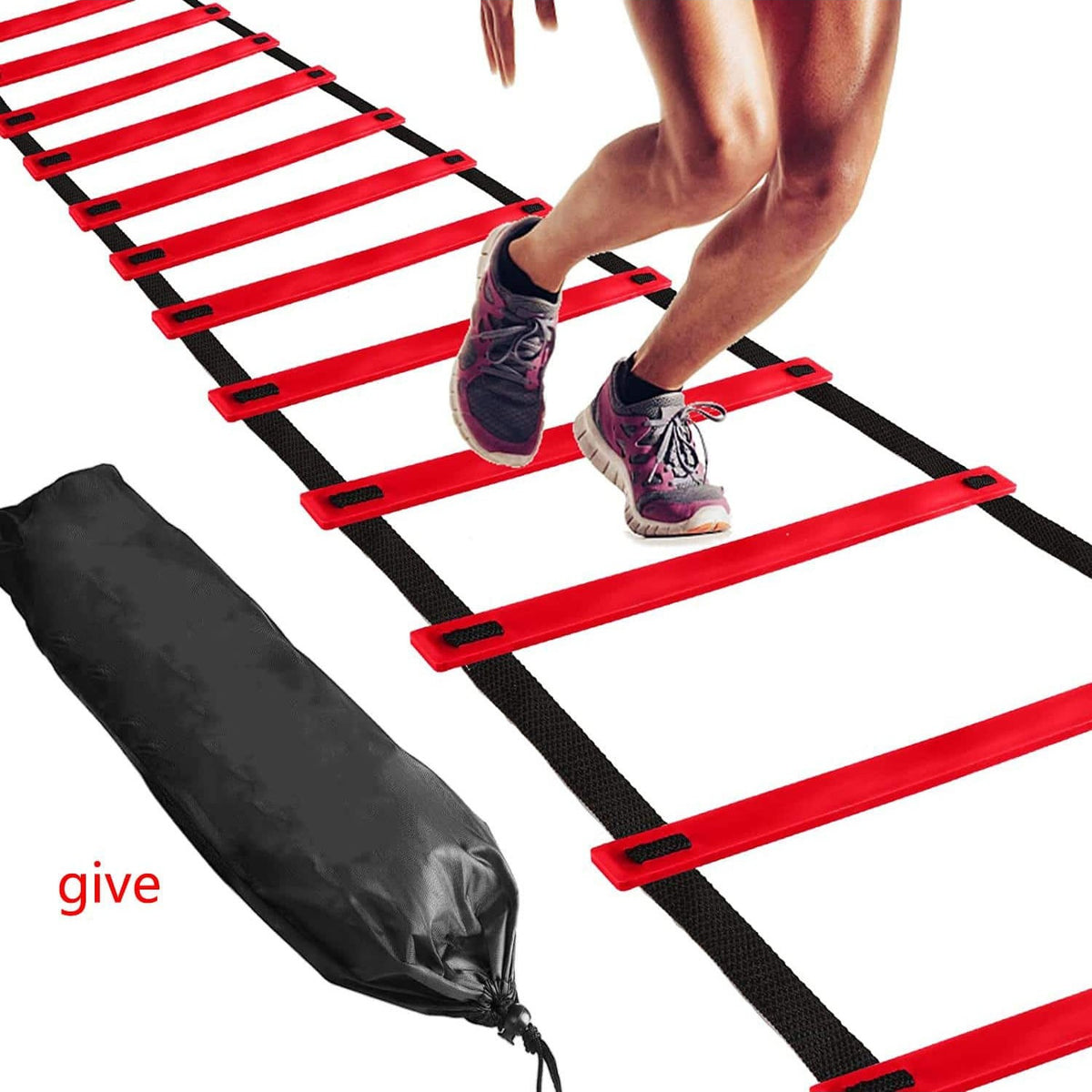 12 Rung Agility & Speed Training Ladder For Soccer & Football