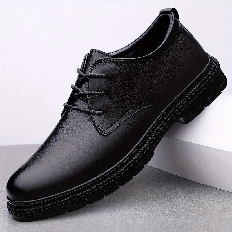 Men's Leather Derby Shoes Wear resistant Non Slip Business