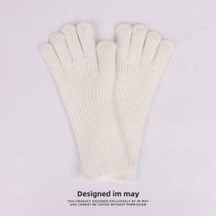 Warm Knitted Gloves Split Finger Touch Screen Gloves