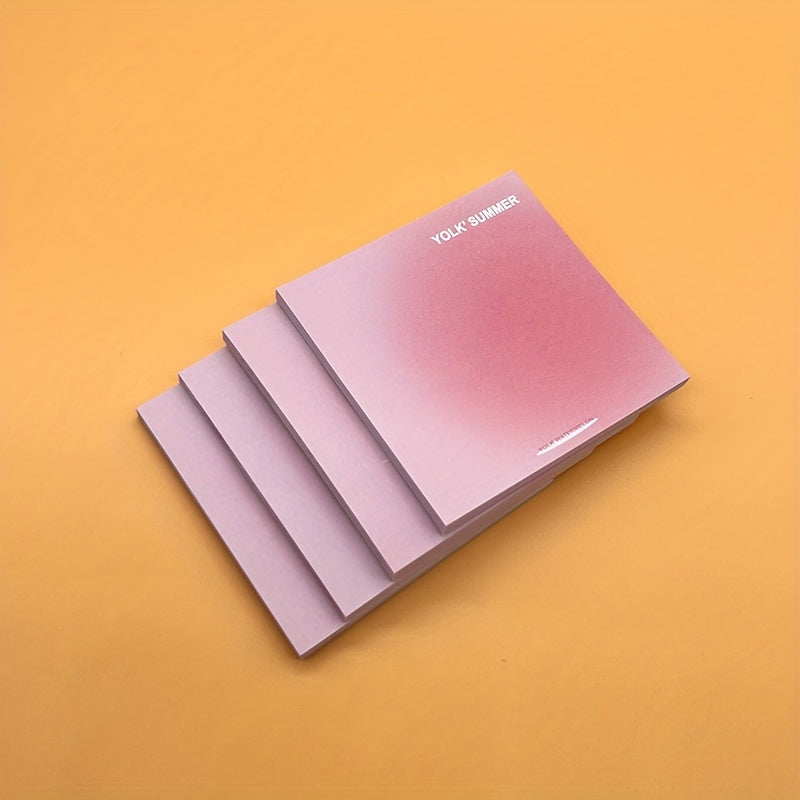 200pcs 4packs Sticky Notes For Office Students