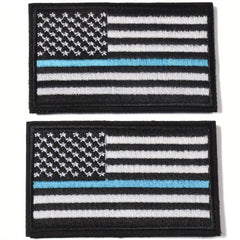 J CARP 2pcs Tactical American Flag Patch U S Flag U S Military Insignia Patches