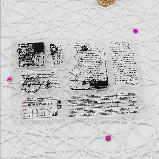 Transparent Cartoon Seal Stationery Seal for Kids
