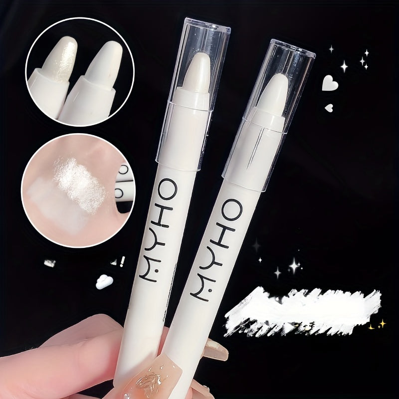 Shimmer Highlighter Pen for Dark Circles Waterproof Eyeshadow Stick