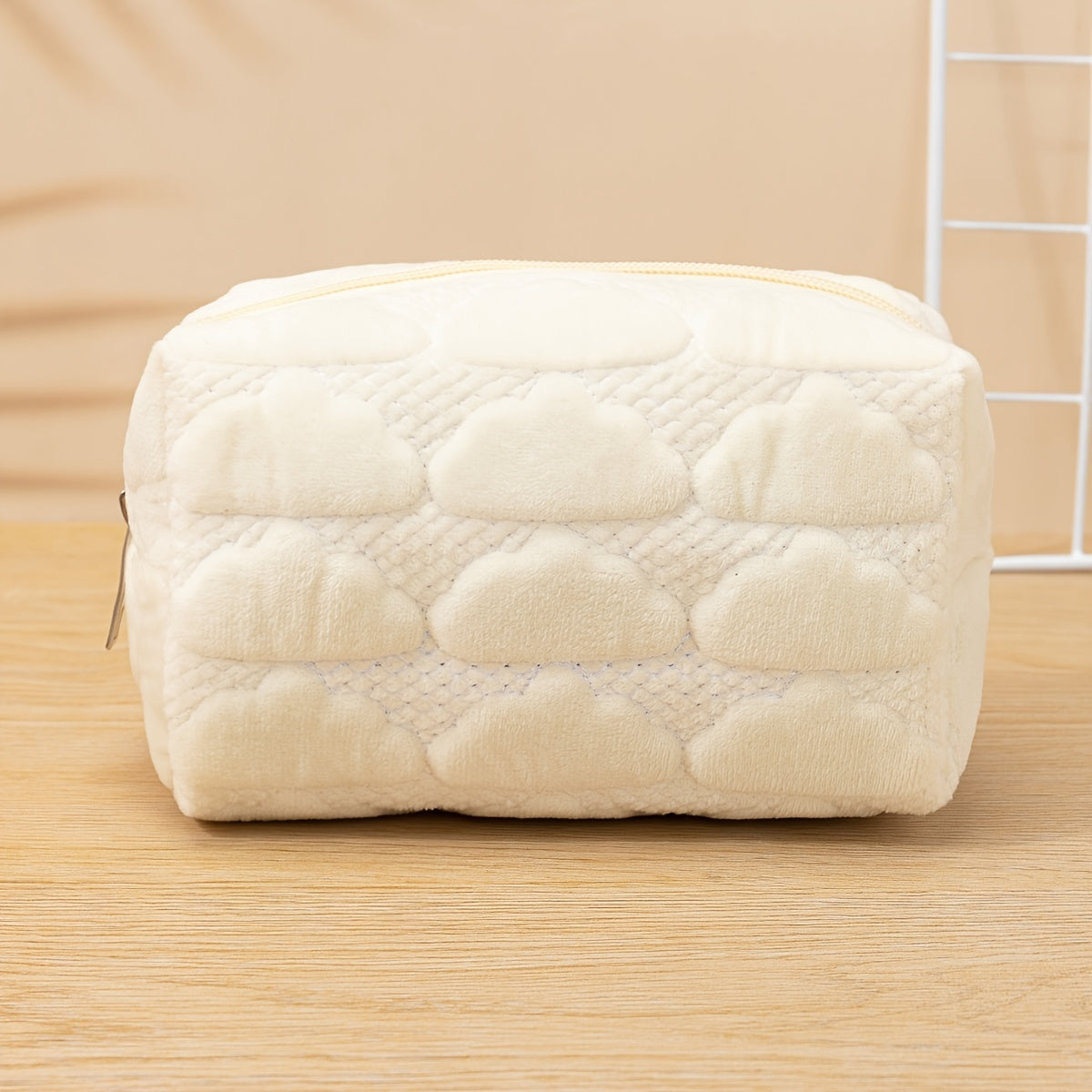 Cloud Pattern Makeup Bag Soft and Portable for Travel and Organization