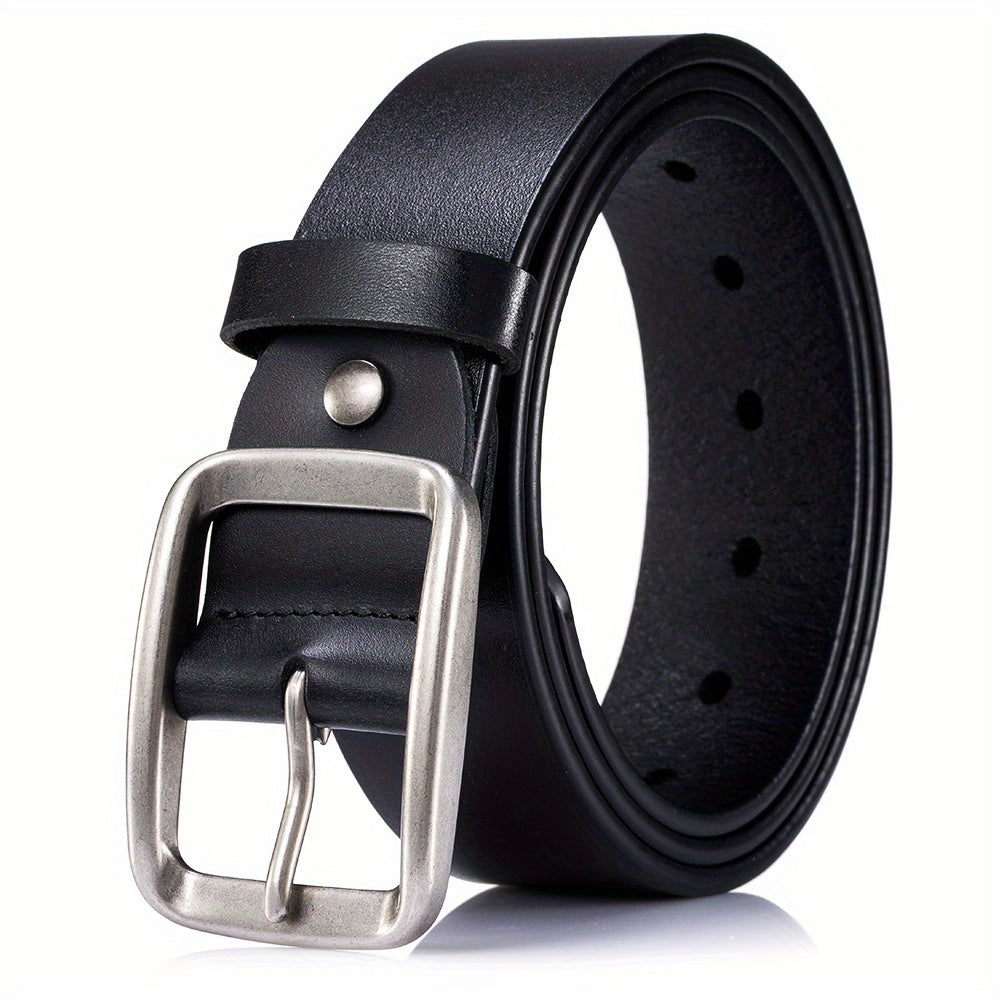 Casual Men's Leather Belt Retro Top Layer Cowhide Belt