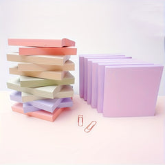 Morandi Square Sticky Notes Hand tear 100 Sheets