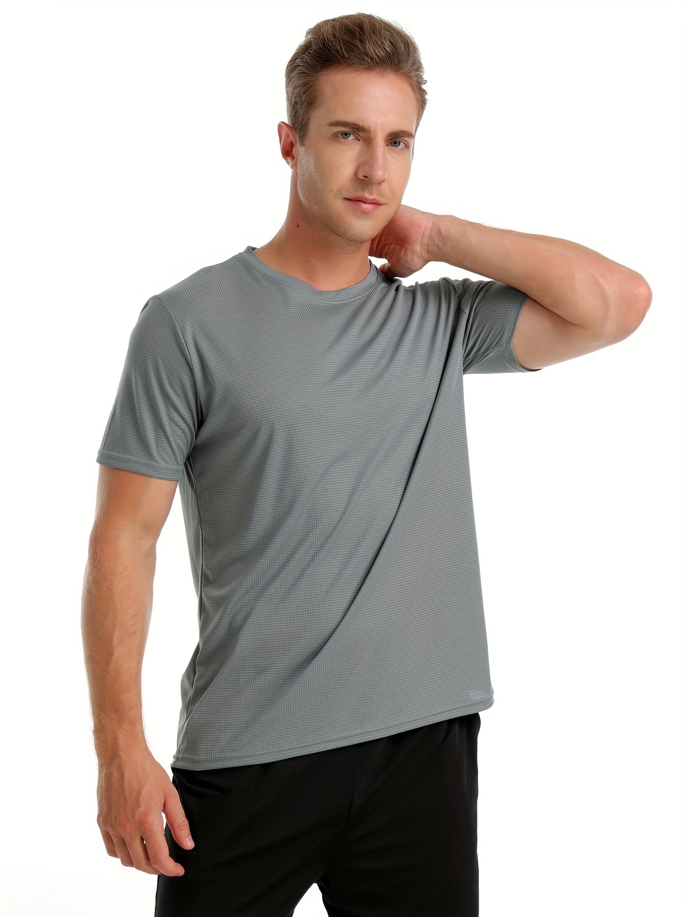 Men's Moisture Wicking Training T-Shirt for Workouts