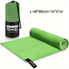 Quick Dry Microfiber Towel Set for Yoga Fitness Travel