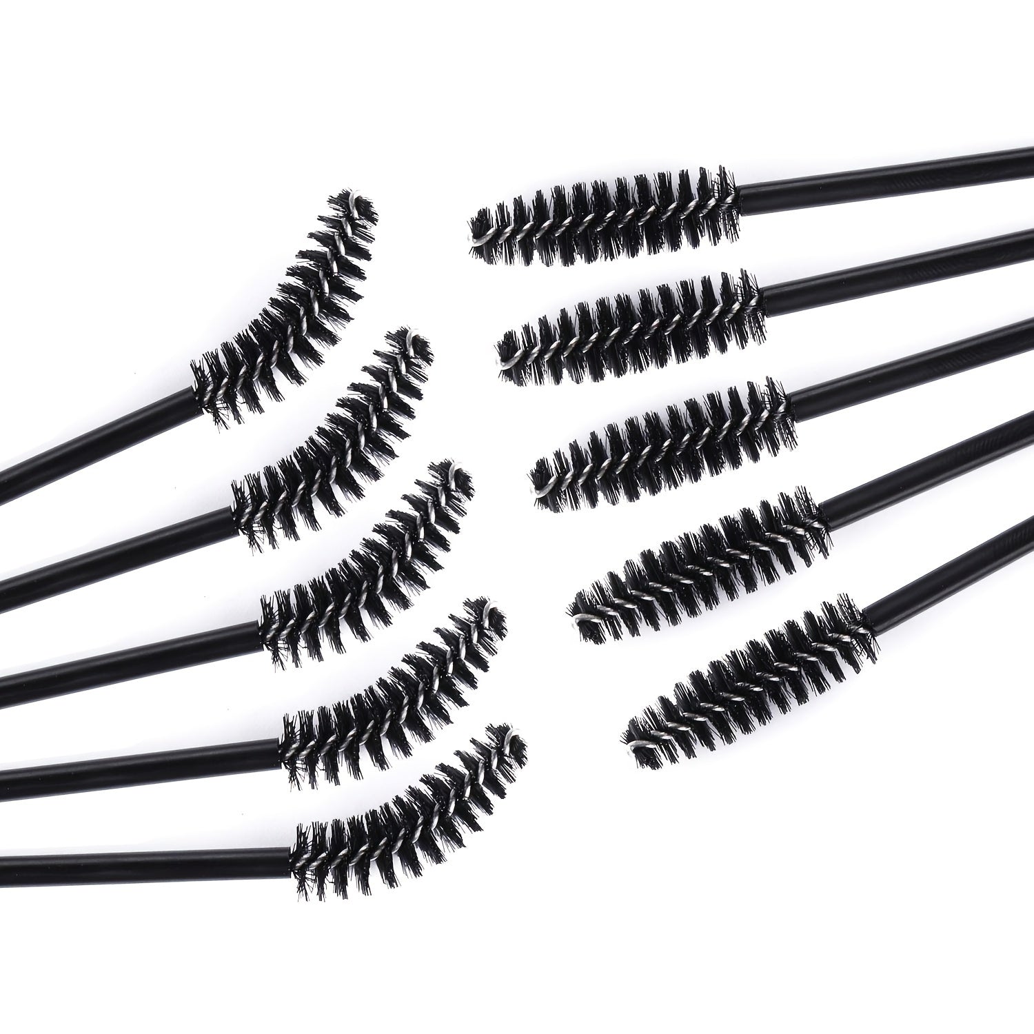 50Pcs Eyelash & Eyebrow Extension Wands Makeup Applicator Lash Brush