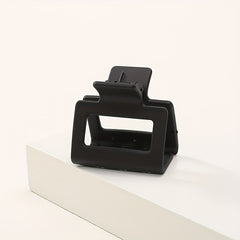 Matte Steel Hair Claw Ponytail Holder Hair Accessories