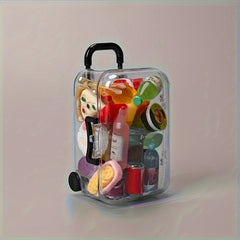 Mini Luggage Suit Food Beverage Bottle Halloween Display Accessory