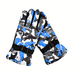 Warm Waterproof Winter Gloves for Outdoor Activities
