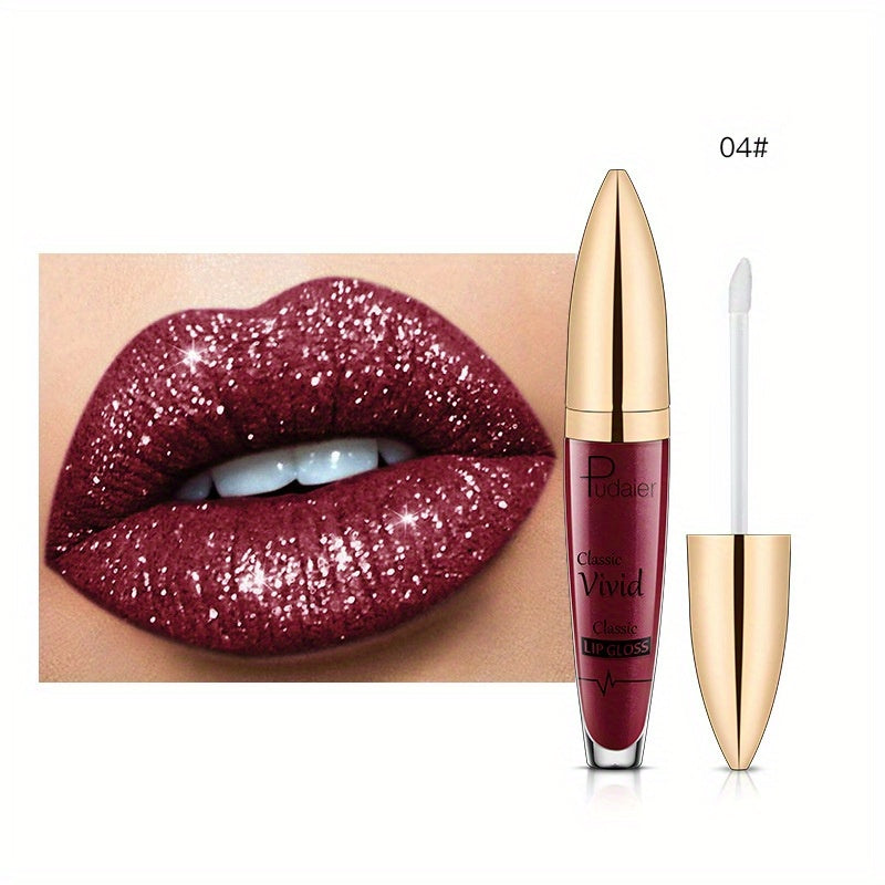 Pudaier Stars Lip Gloss Long Lasting Moisturizing Lip Glaze