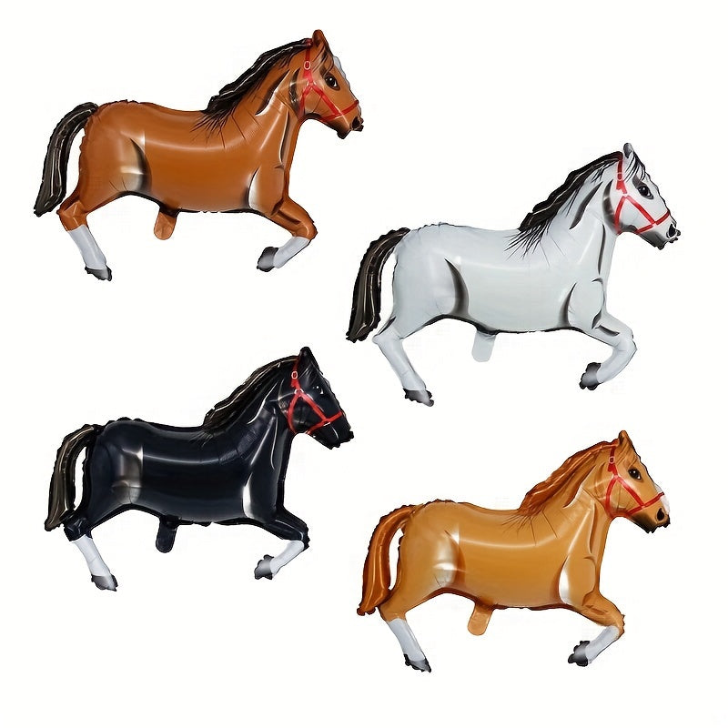 Large Horse Balloon Foil Aluminum Themed Party Decorations Baby Shower Supplies