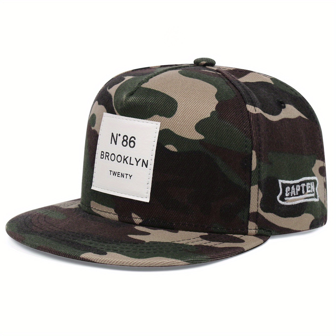 Mens N86 Flat Multicolor Sports Hat for Sun Protection