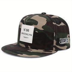 Mens N86 Flat Multicolor Sports Hat for Sun Protection