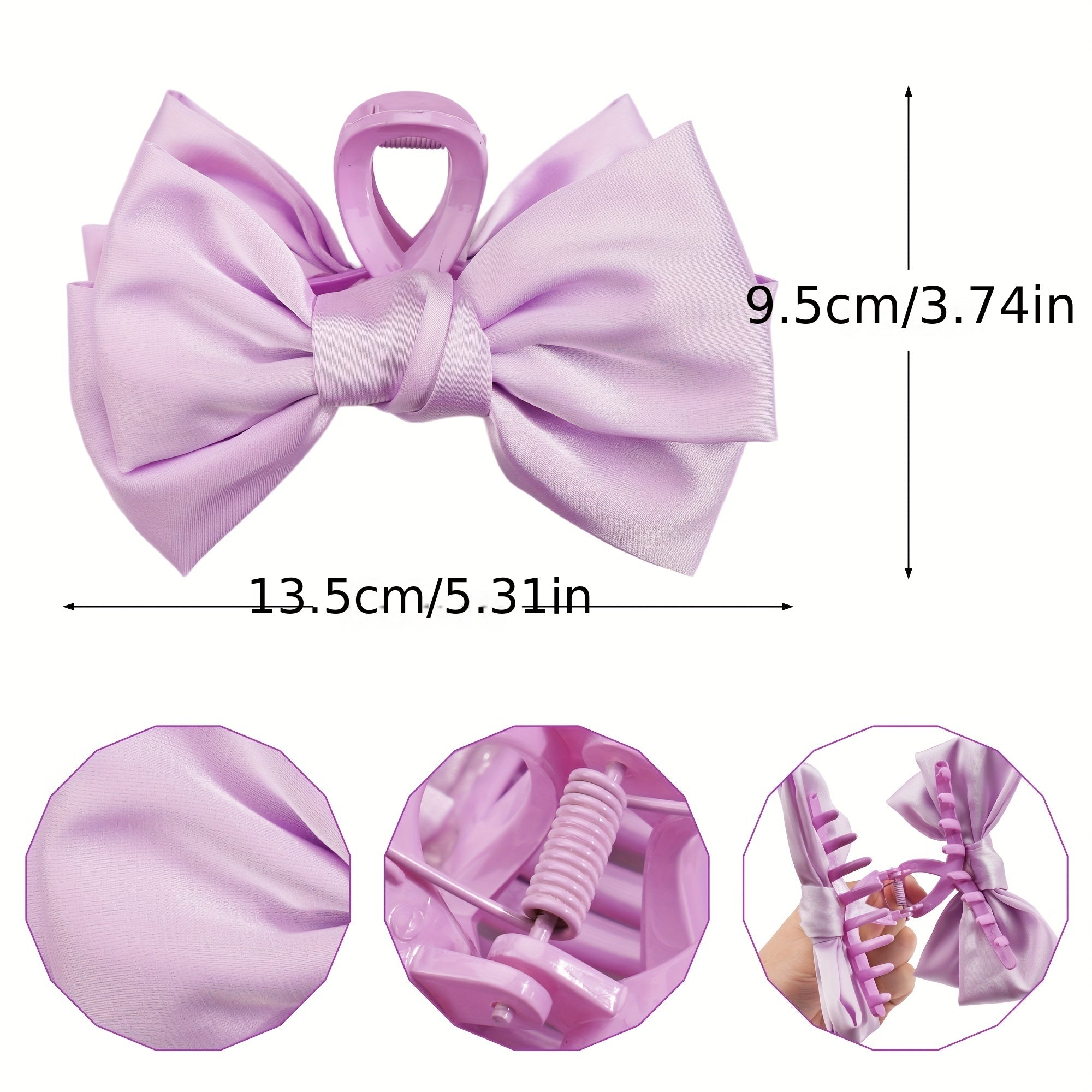 Jelly Hair Claw Nonslip Ponytail Holder Hair Accessories