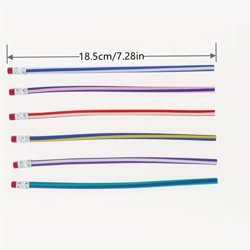 20pcs Metamorphous Pencil Bendable Soft Writing Prize for Students