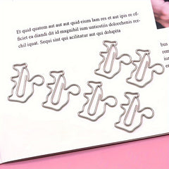 10pcs Kangaroo Paper Clip Special Shaped Creative Pin