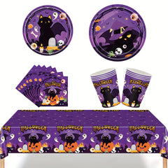 Waterproof Halloween Party Tablecloth 108in 54in