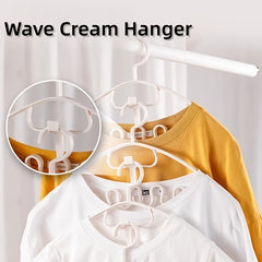 Creative Wave Clothes Hanger - Set of 5