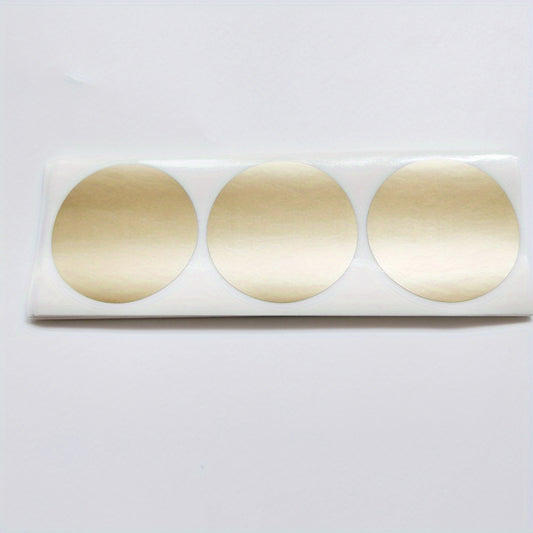 100pcs Golden Scratch Off Stickers DIY Games & Cards 1.97 Diameter