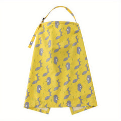 Breathable Nursing Cover for Mom Breastfeeding Privacy Apron