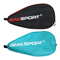 AMASPORT Pickleball Paddle Cover Faux Leather Bag