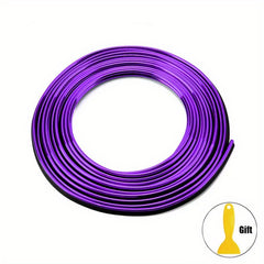 Universal Car Mold Decoration Flexible Strip 16ft 5m PVC Interior Car Decoration