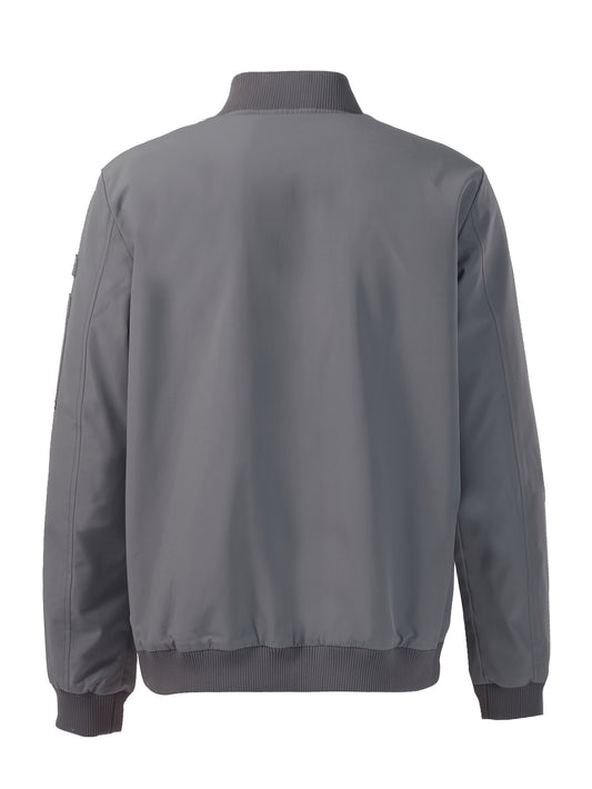 Men's Zipper Baseball Collar Jacket Windproof Waterproof