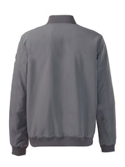 Men's Zipper Baseball Collar Jacket Windproof Waterproof