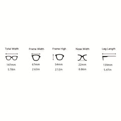 Vintage Aviator Sunglasses Coffee Transparent Women Sunshade Eyeglasses