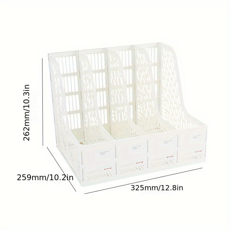 10pcs Desk Organizer File Holder Office Stationery Organizer