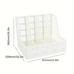 10pcs Desk Organizer File Holder Office Stationery Organizer