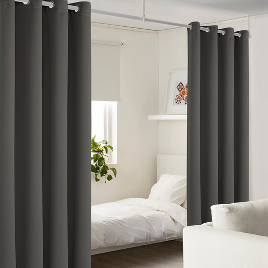 Privacy Blackout Room Divider Curtain for Home Decor