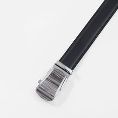 Men's PU Leather Belt with Automatic Buckle