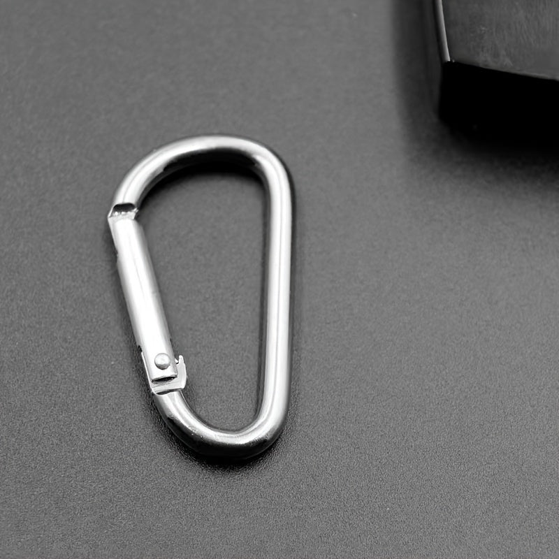 10pcs Aluminum Carabiners for Outdoor Climbing Backpacking