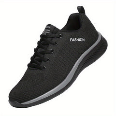 Men's Lightweight Running Shoes with Front Lace Up
