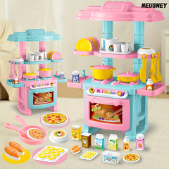 Mini Playhouse Kitchen Set with Random Accessories