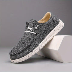 Men's Lightweight Lace Shoes, Breathable Non slip Shoes