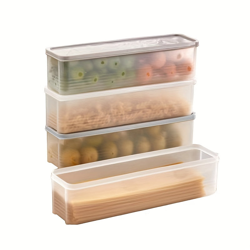 1PC Food Crisper Storage Jar Noodle Organizer Box Multigrain Container