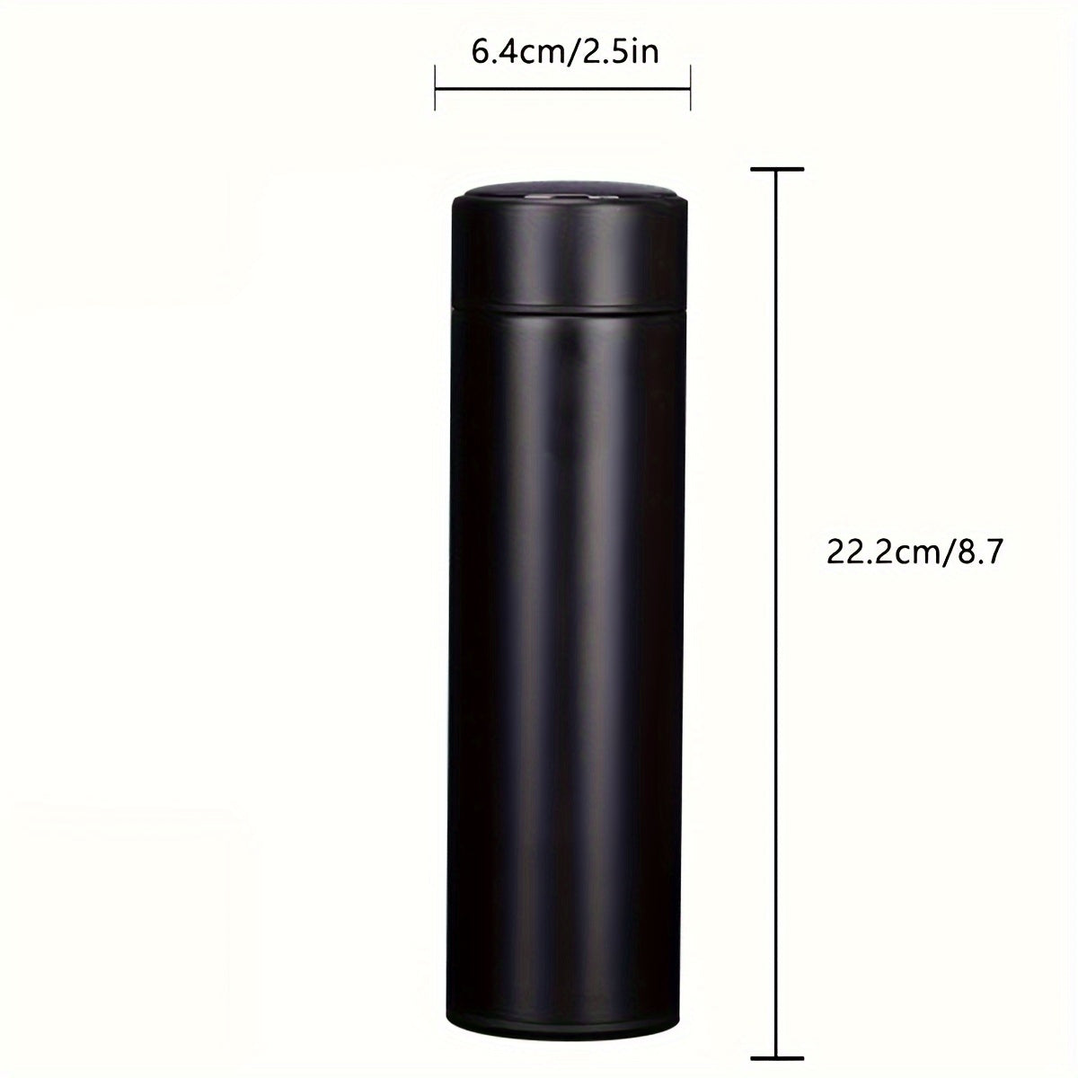 Digital Temperature Display Water Bottle Insulated Stainless Steel Water Cup