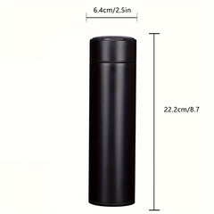 Digital Temperature Display Water Bottle Insulated Stainless Steel Water Cup