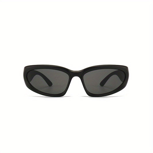 Y2K Mirror Lens Sunglasses Wrap Around Outdoor Glasses UV400