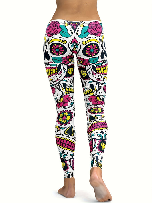 Halloween-Inspired Leggings for Yoga Running & More