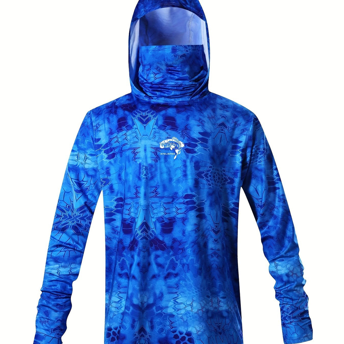 Men's Sun Protection Hoodie Quick Dry Top for Outdoor Fishing