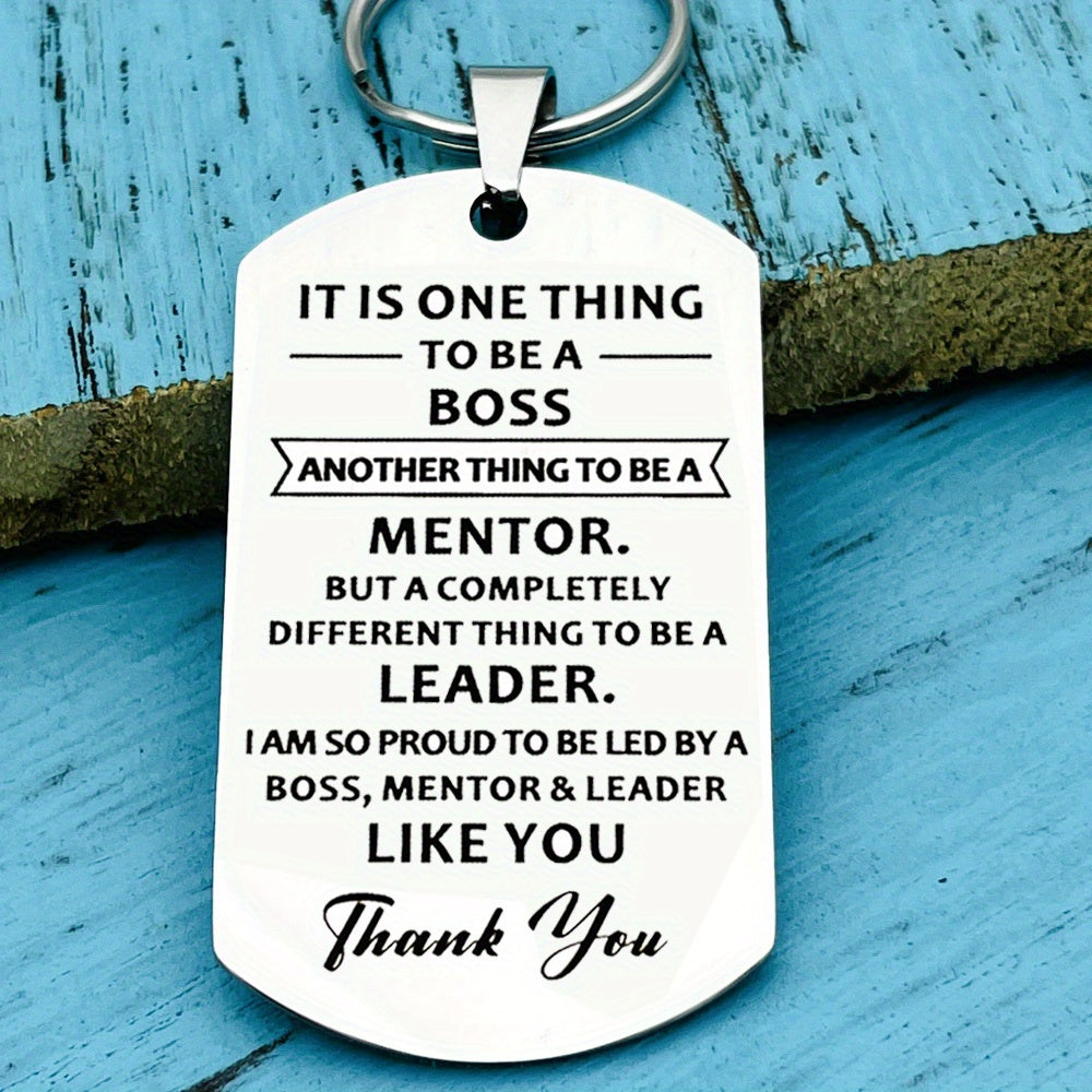 Thank You Gift Keychain for Leaders